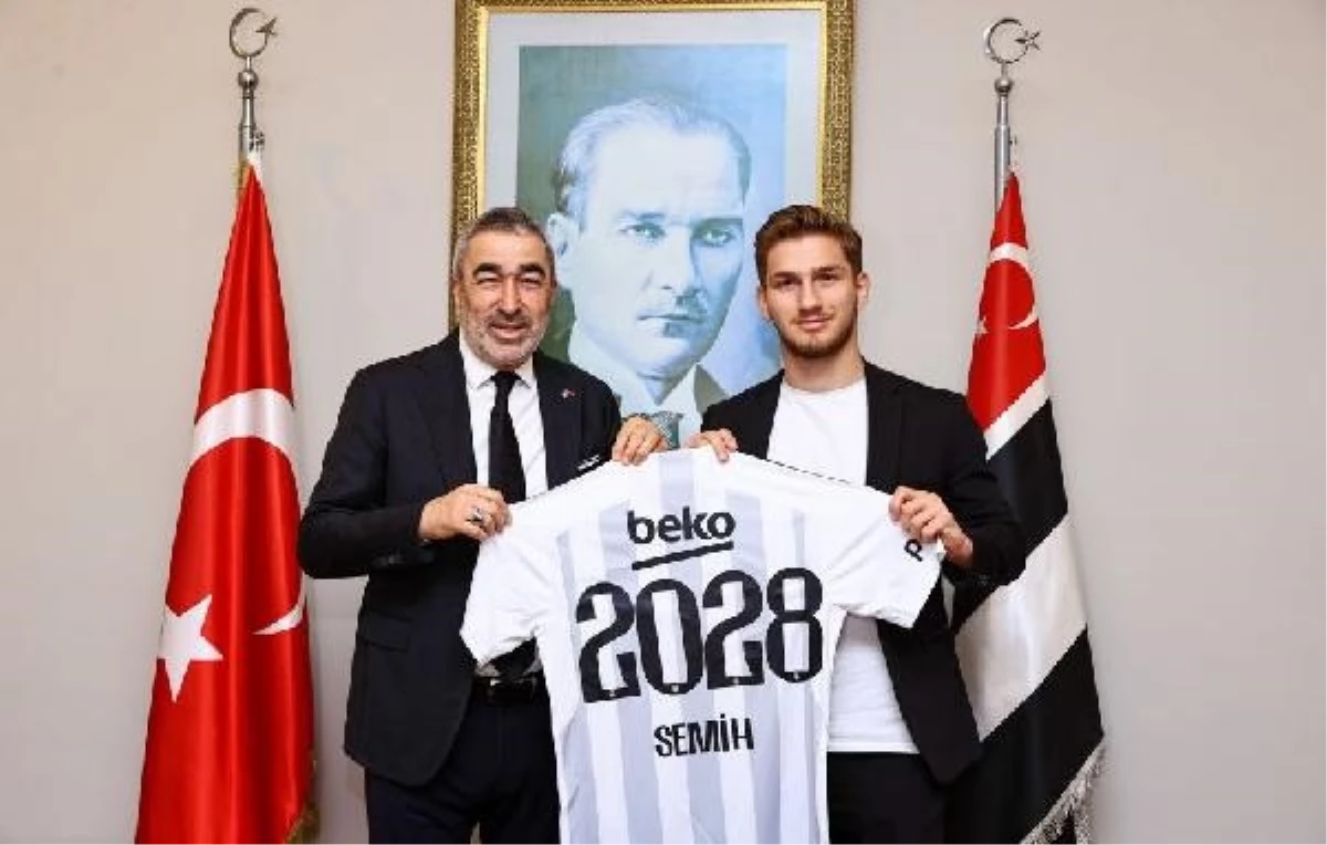 Beşiktaş, Semih Kılıçsoy\'un sözleşmesini 2028\'e kadar uzattı