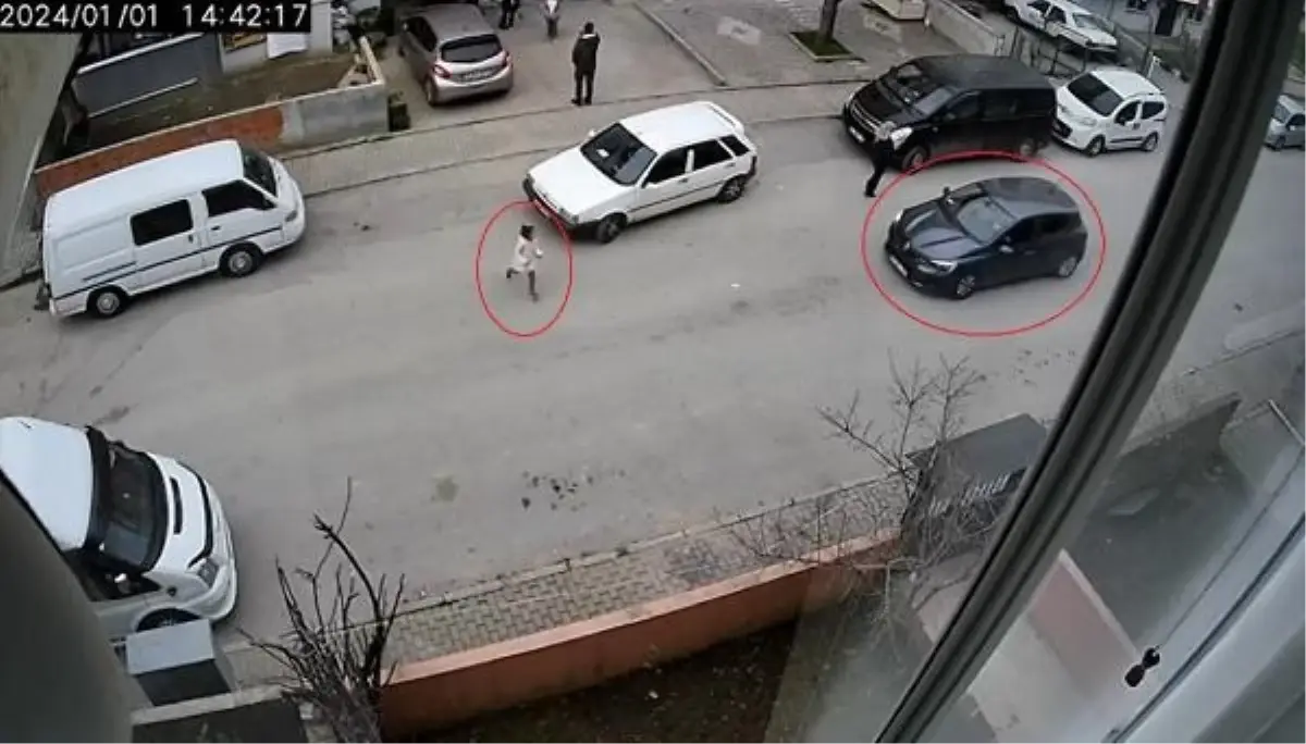 Bursa'da Sürücü Sayesinde Çocuk Kazadan Kurtuldu