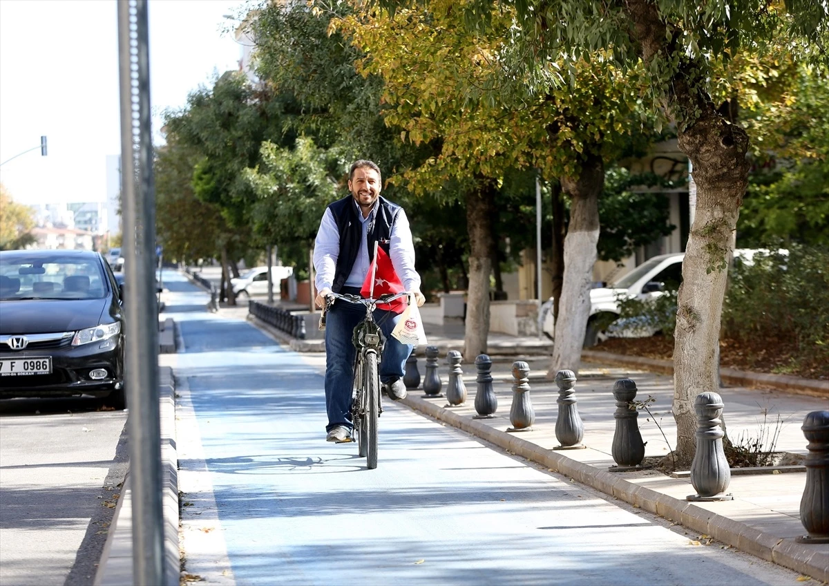 Gaziantep\'te Bisiklet Yolu Kullanımı Artırılıyor