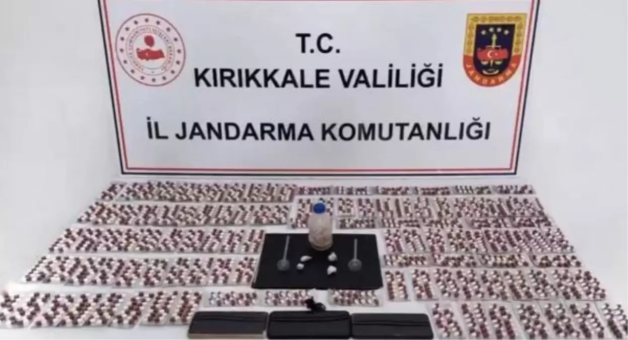Kırıkkale'de Jandarma Operasyonunda Uyuşturucu Ele Geçirildi