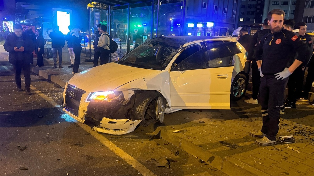 Kadıköy D-100 Karayolunda Zincirleme Trafik Kazası: 1 Yaralı
