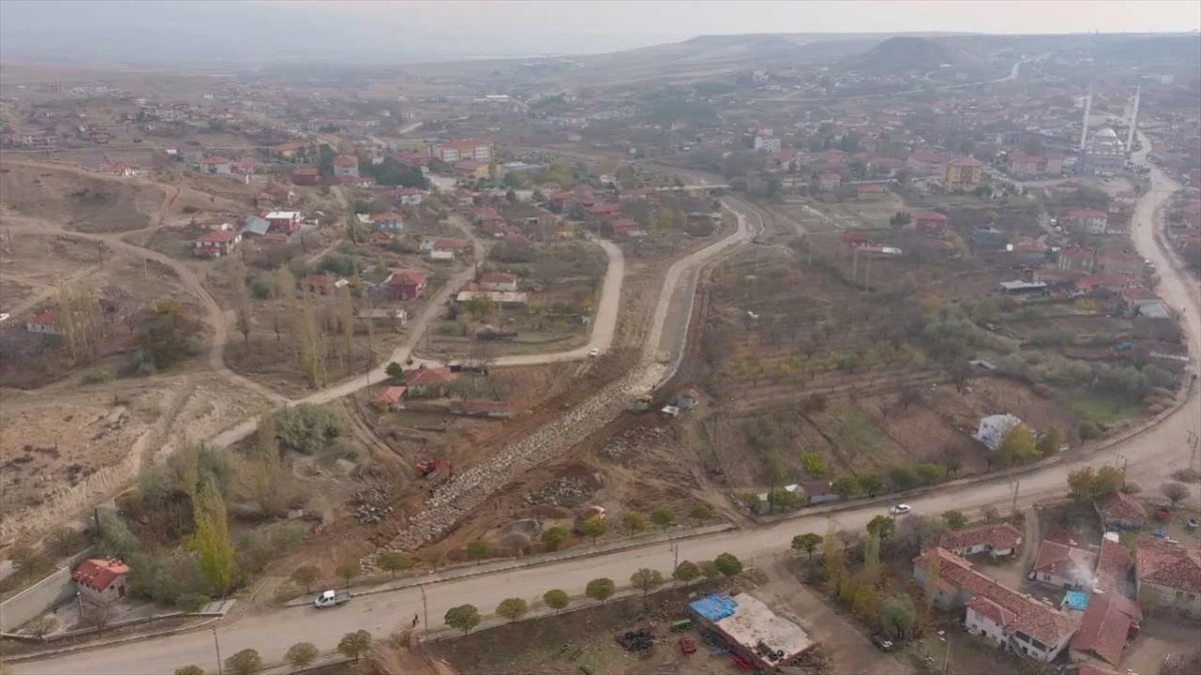 Karakeçili\'deki Bayburtun Deresi Islahı Projesi Nisan Ayında Tamamlanacak