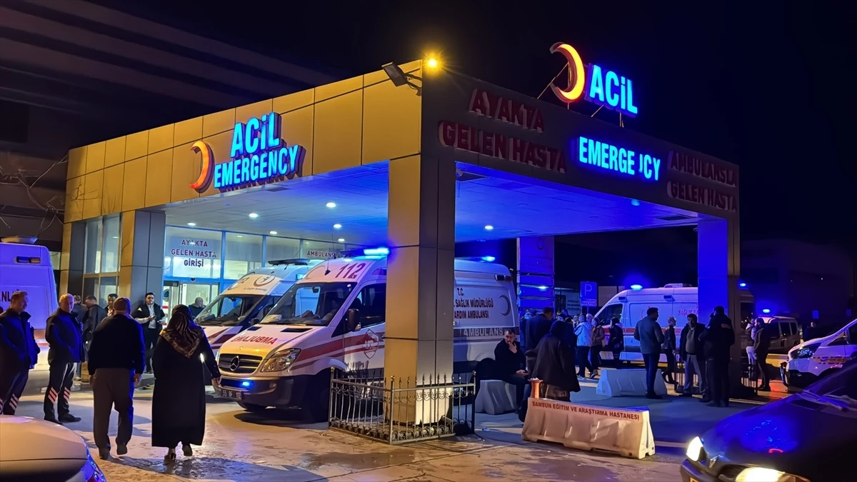 Samsun\'da silahlı saldırı: Yaralı hastaneye kaldırıldı