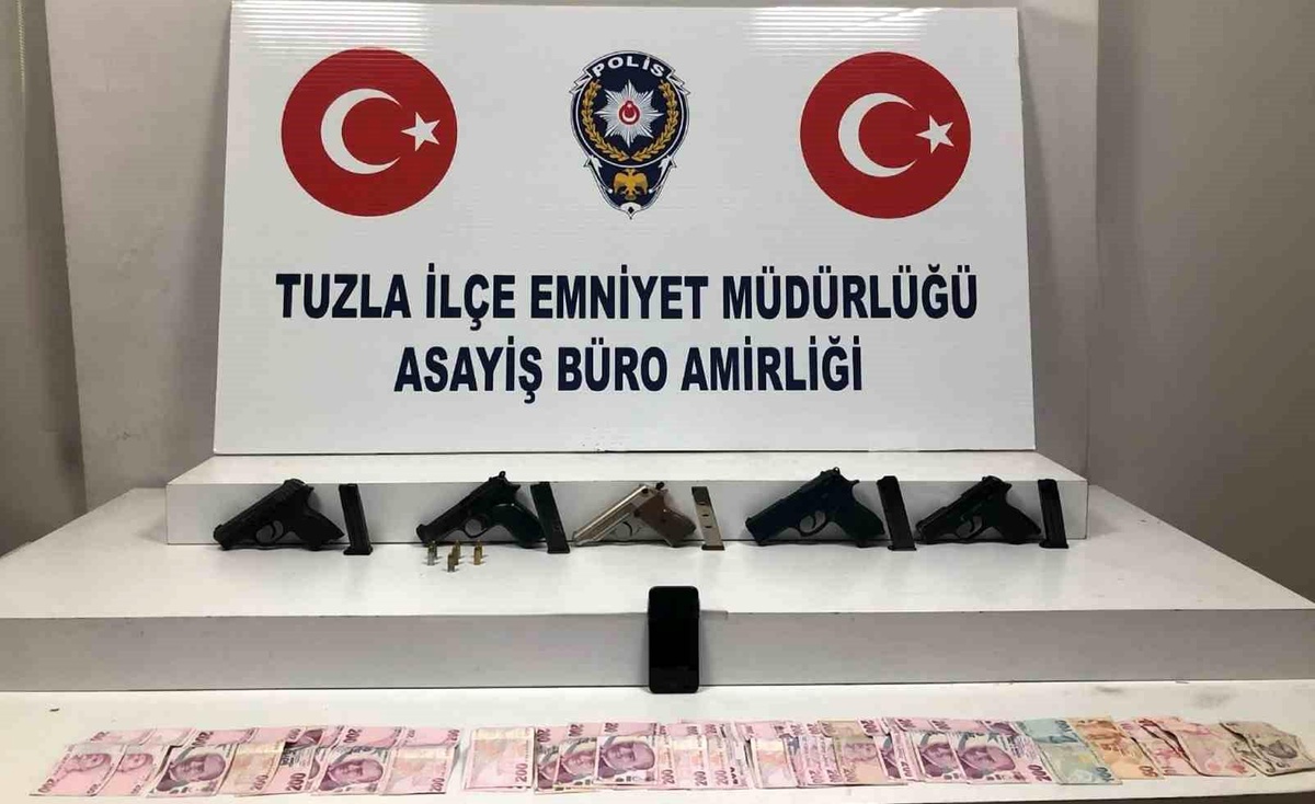 Tuzla\'da Yakalanan Şahısların Suç Kayıtları ve Hapis Cezaları