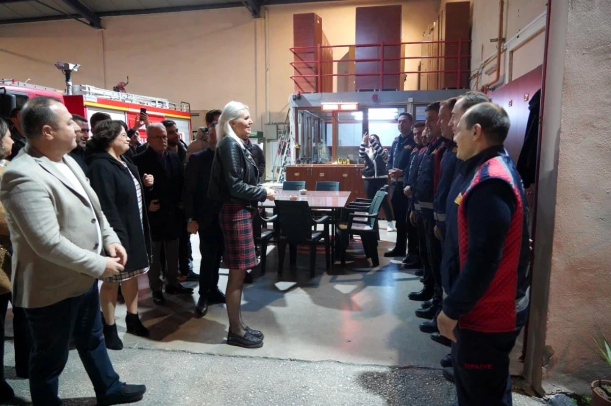 Bilecik Belediye Başkanı Melek Mızrak Subaşı, çalışanları ziyaret etti