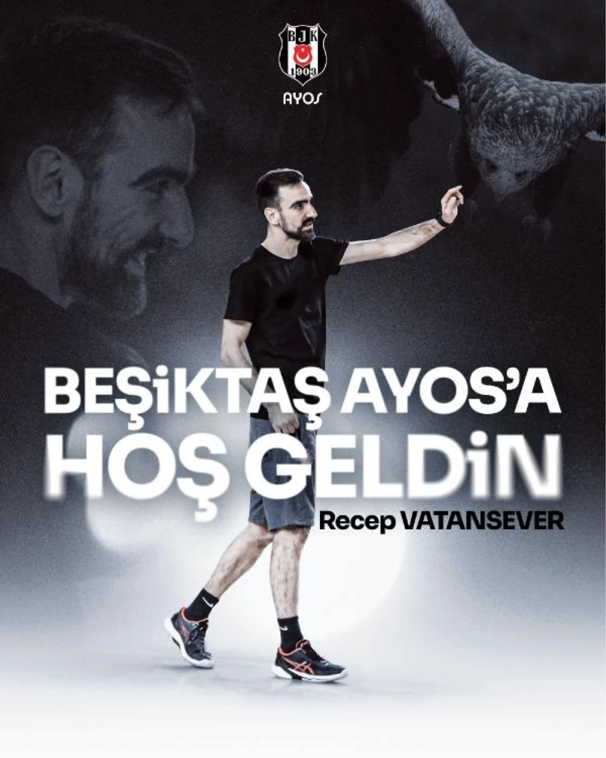 Beşiktaş Ayos Kadın Voleybol Takımı, Recep Vatansever ile sözleşme imzaladı