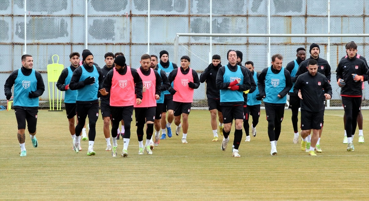EMS Yapı Sivasspor, Mondihome Kayserispor maçı için hazırlıklarını sürdürdü