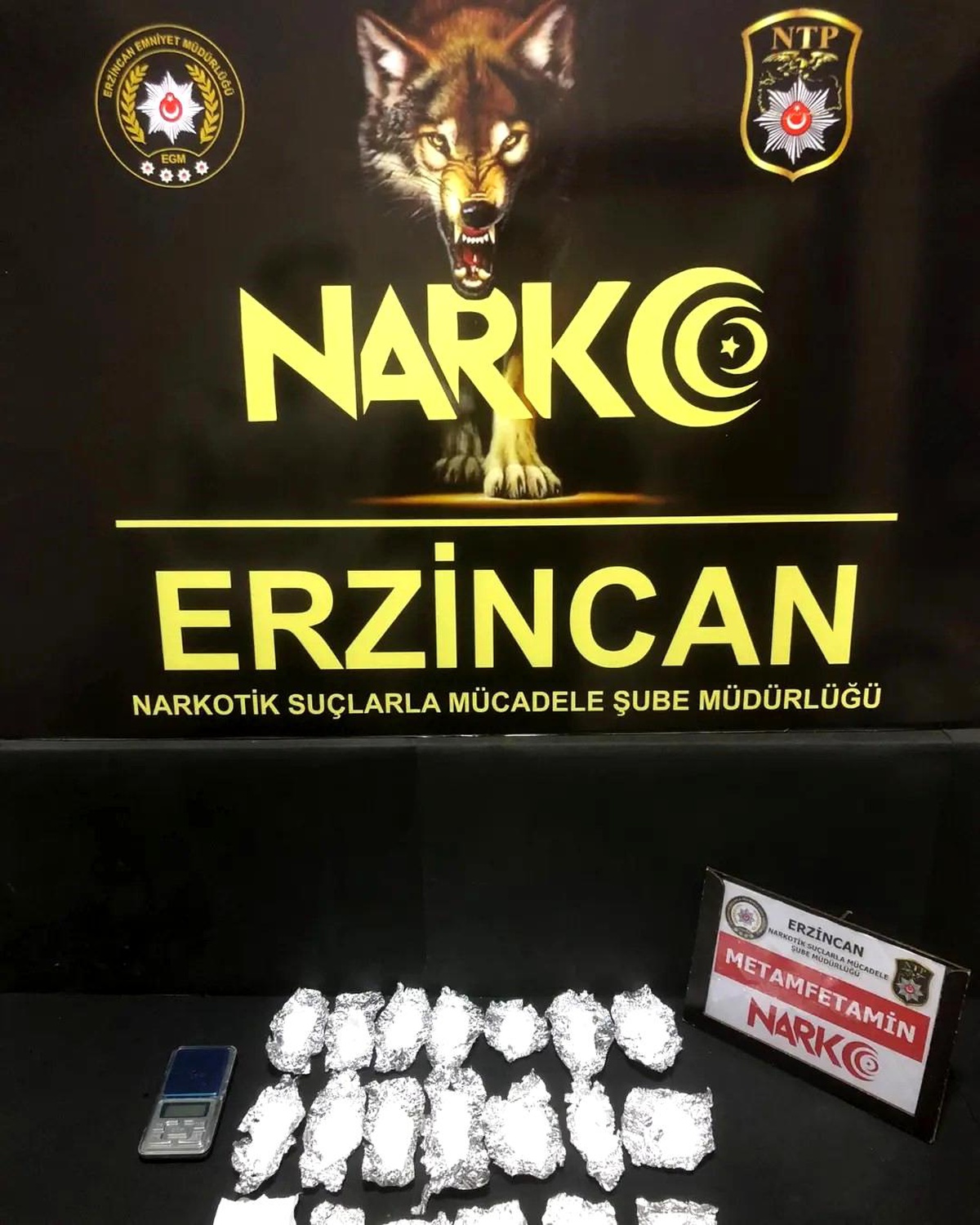 Erzincan\'da 72,44 gram metamfetamin ele geçirildi, 3 kişi tutuklandı