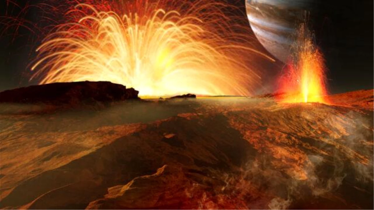 Jüpiter\'in volkanik uydusu NASA tarafından tüm ihtişamıyla görüntülendi!