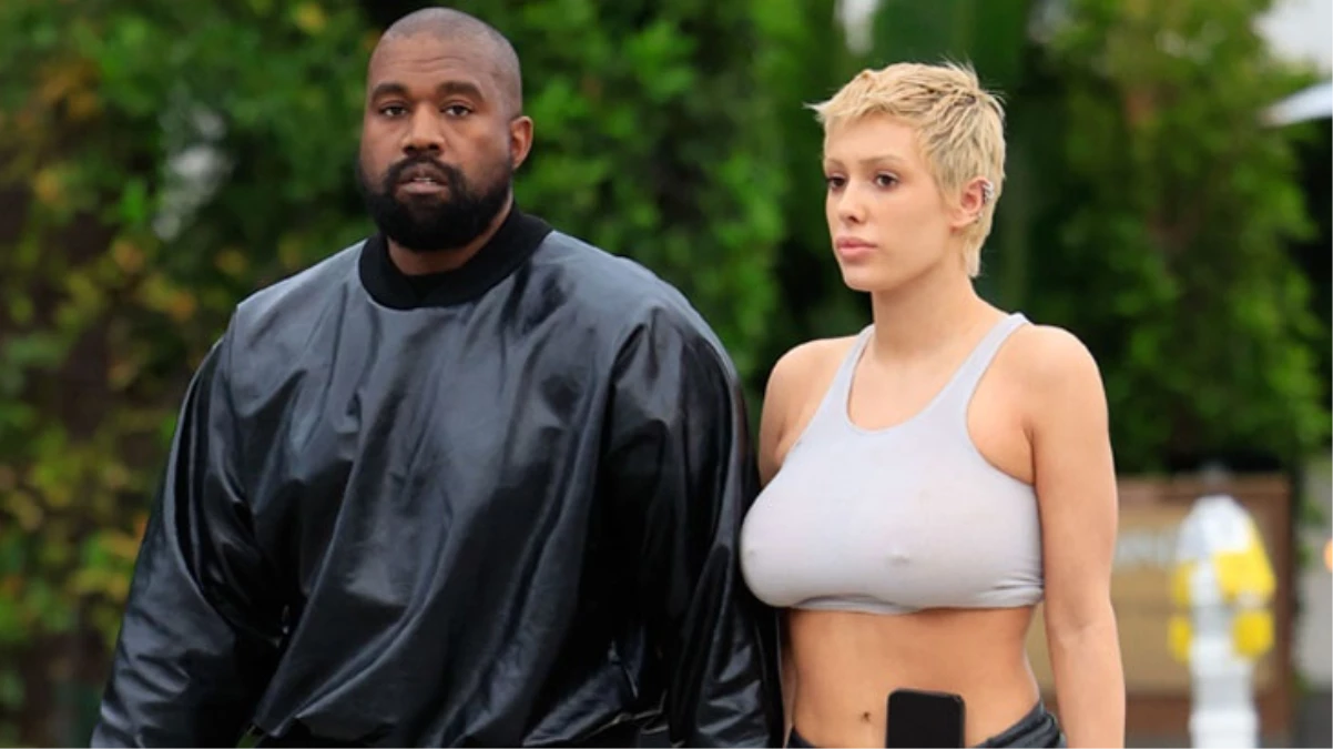 Kanye West, eşi Bianca Censori\'nin yarı çıplak pozlarını yayınladı