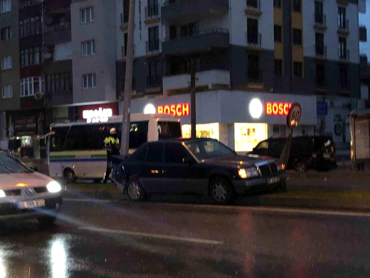 Ereğli\'de araç kazasında bir kişi yaralandı