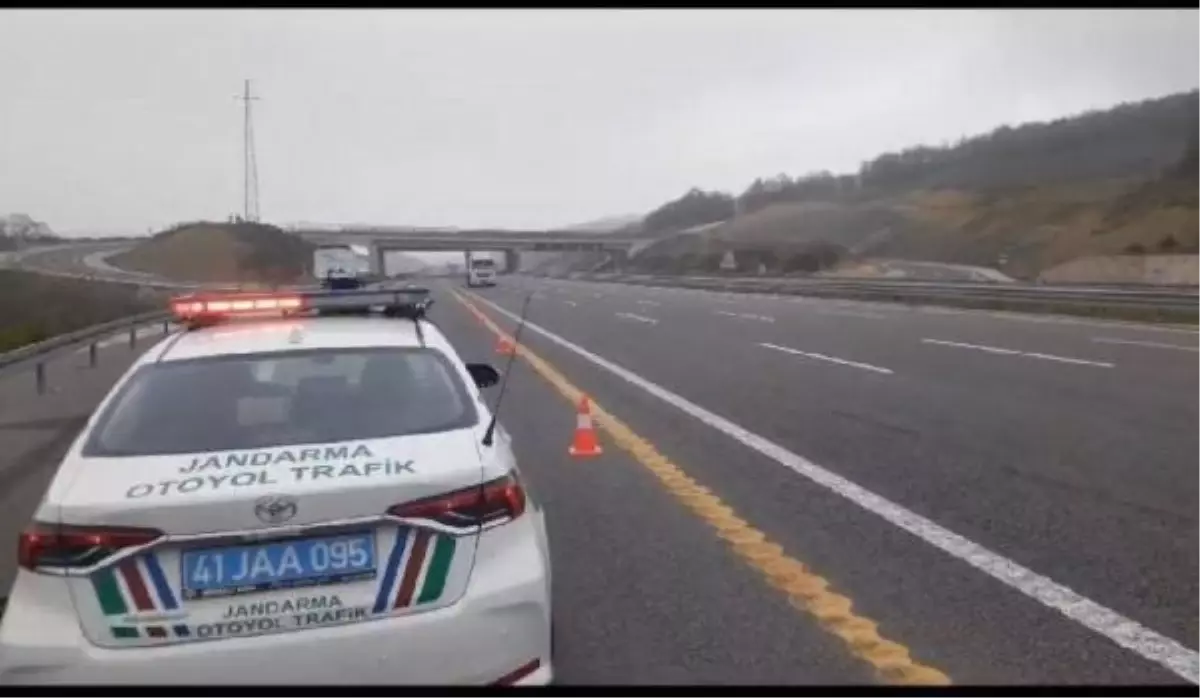 Kuzey Marmara Otoyolu'nda 24 Saat Radar Uygulaması Başladı