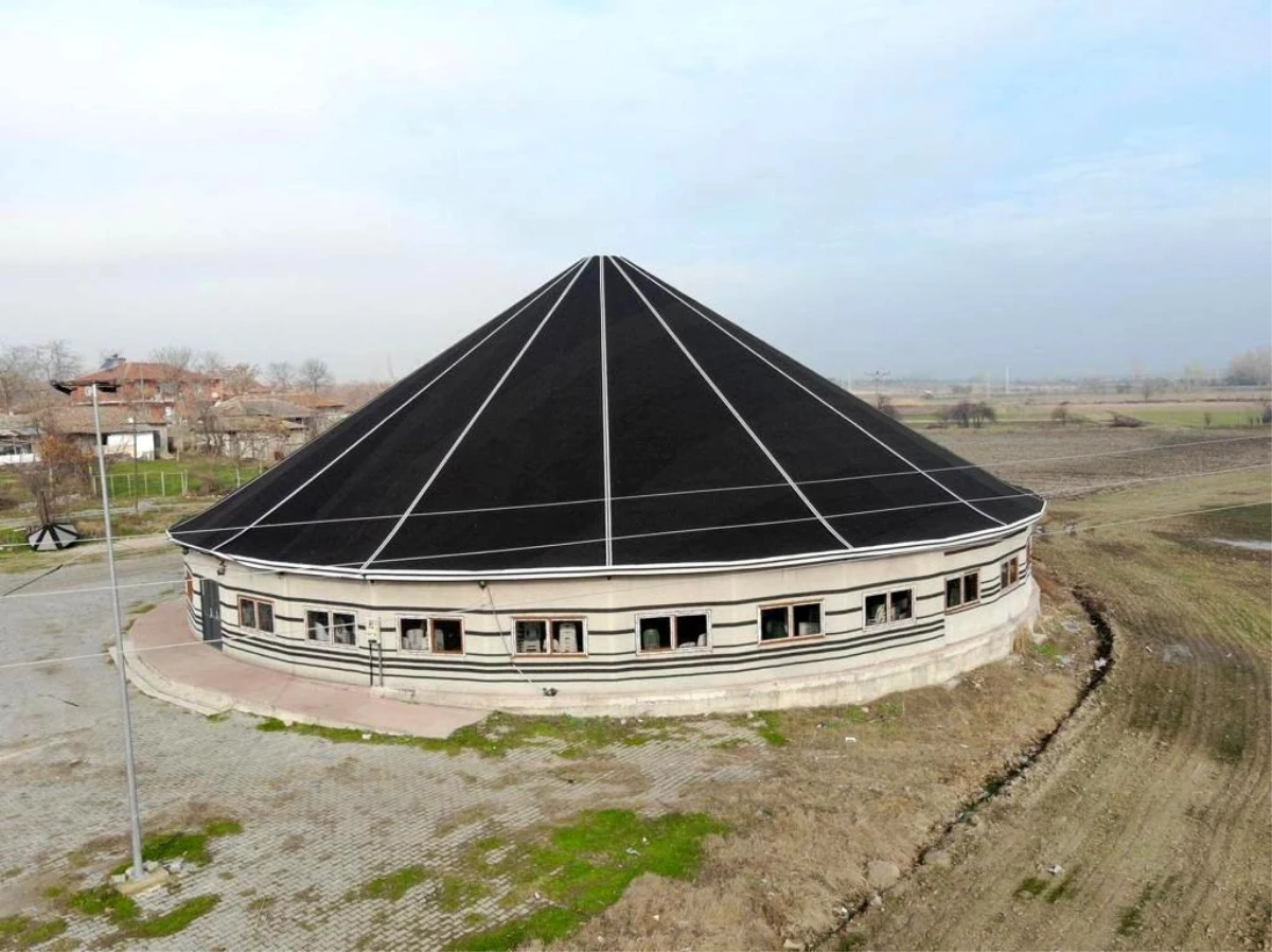 Edirne\'de Osmanlı köyünde bulunan Han Otağı yeniden onarıldı