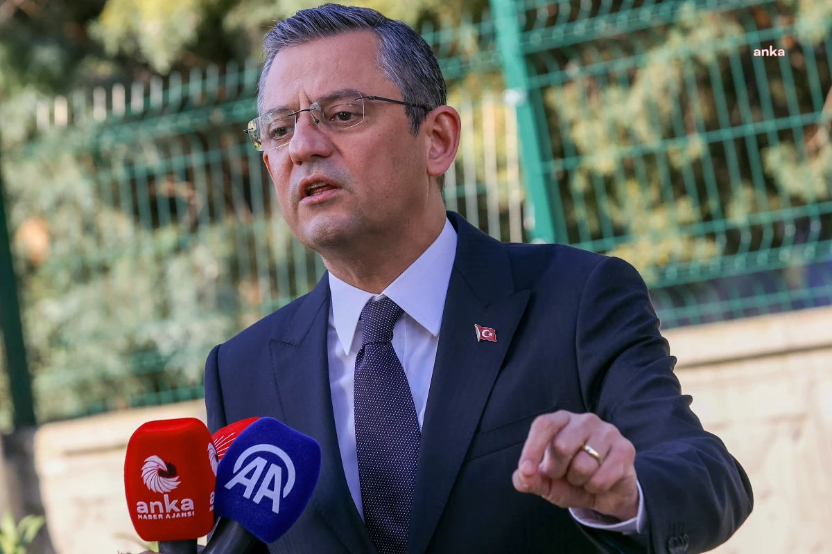 CHP Genel Başkanı Özgür Özel, Yargıtay\'ın Can Atalay kararına tepki gösterdi