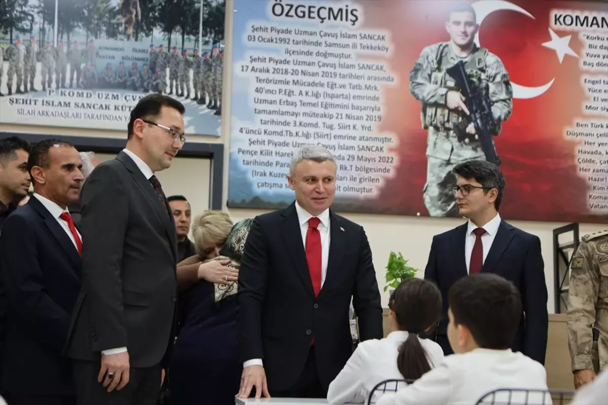 Safranbolu\'da Şehit İslam Sancak İlkokulu Kütüphanesi Açıldı