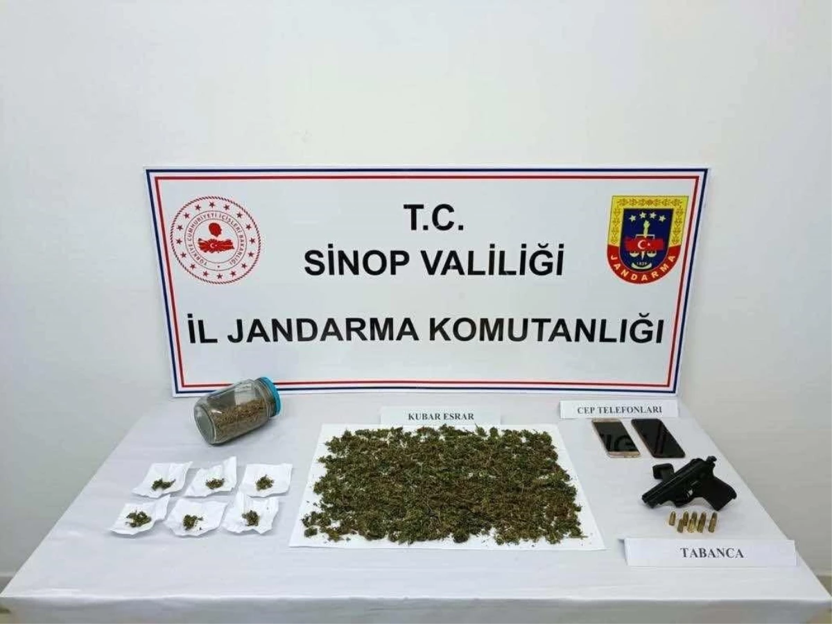 Sinop\'ta uyuşturucu operasyonunda 2 kişi gözaltına alındı