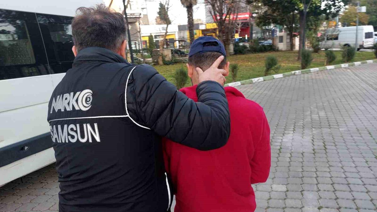 Samsun\'da Uyuşturucu Ticaretinden Gözaltına Alınan Kişi Tutuklandı