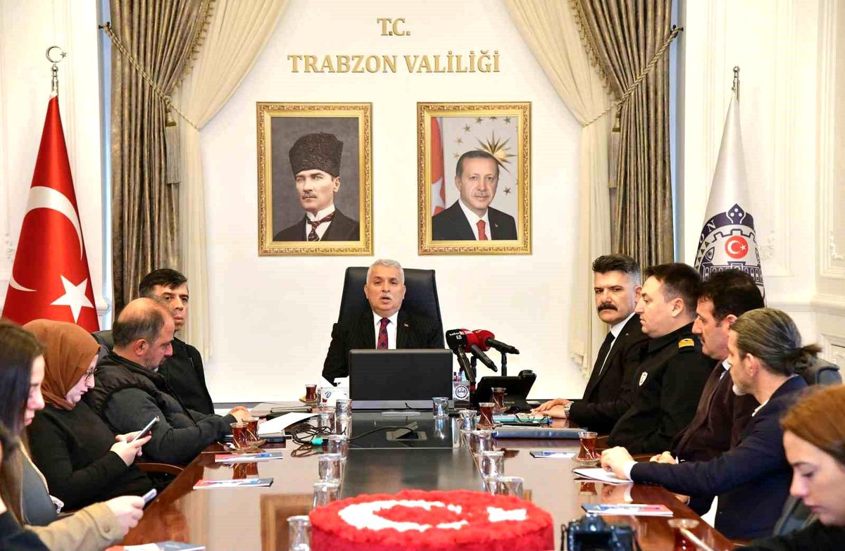 Trabzon Valisi: Bir yılda 27 bin 920 olay meydana geldi