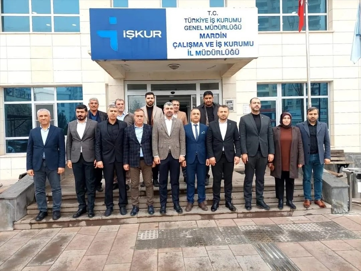 AK Parti Mardin İl Teşkilatı, Kurumlara Ziyaretlerde Bulundu