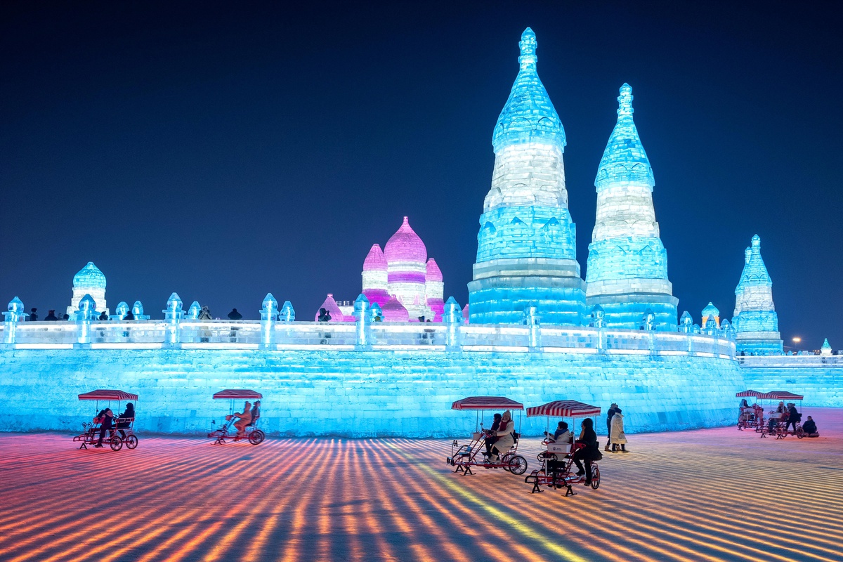 Çin\'in Heilongjiang eyaleti kış turizmiyle popülerleşiyor