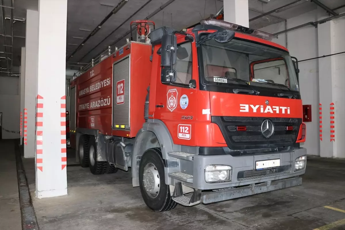 Amasya Belediyesi İtfaiye Müdürlüğü, 2023 yılında 1339 olayda çalışma yürüttü