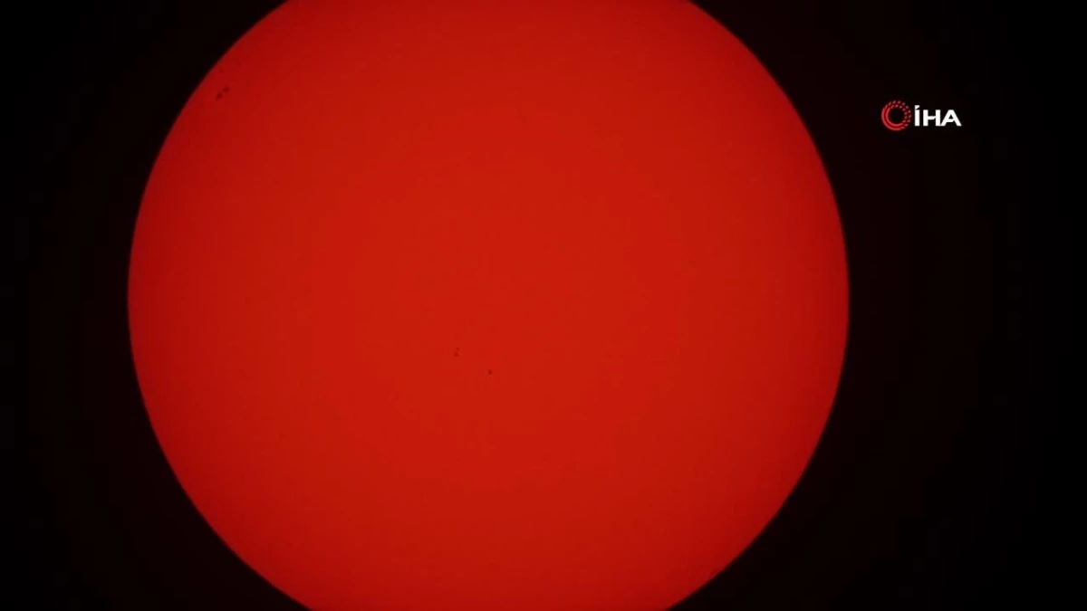 Bitlisli uzayseverler teleskopla güneşi gözlemledi