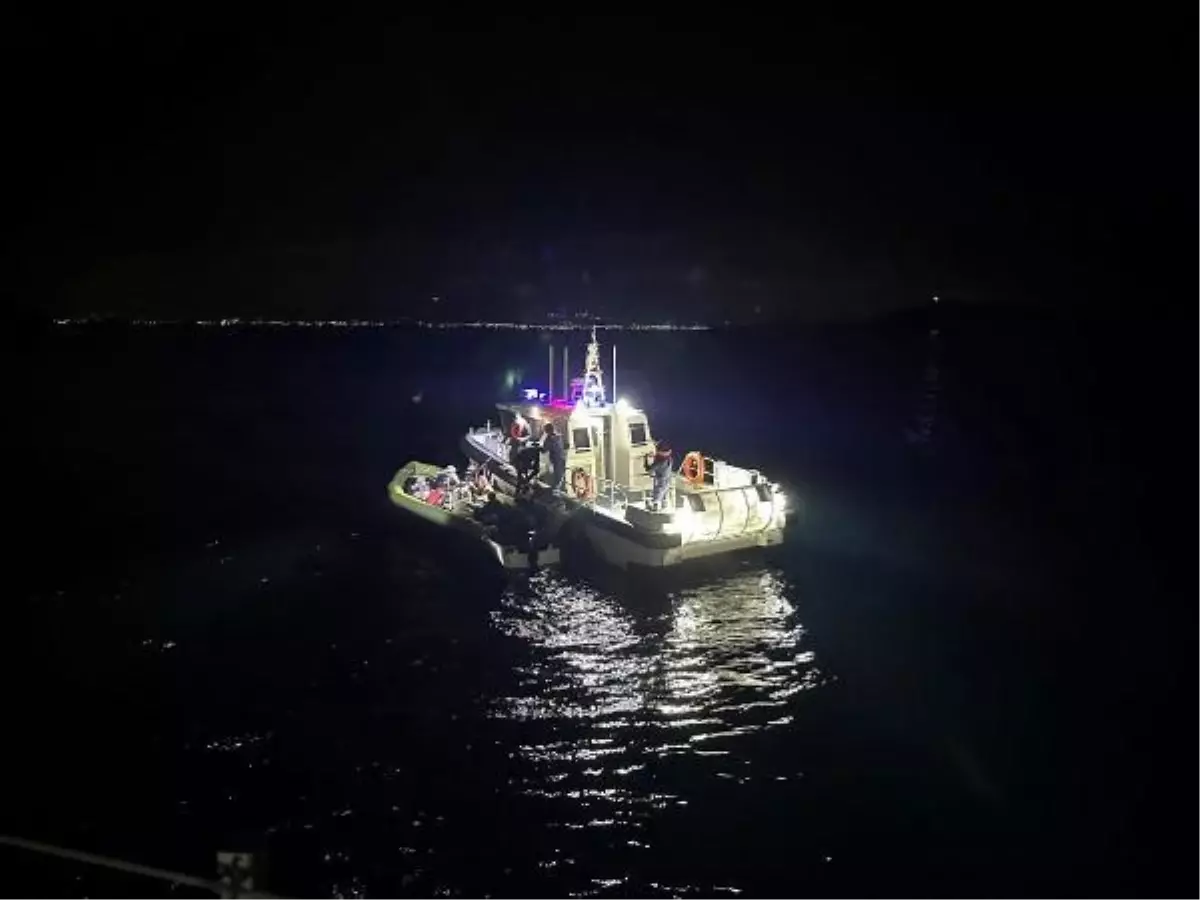 Bodrum'da 45 kaçak göçmen yakalandı, 32 kaçak göçmen kurtarıldı