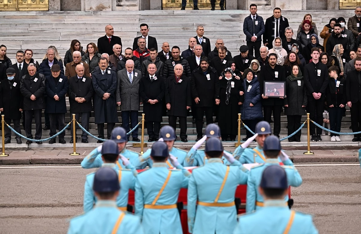 Eski Yozgat Milletvekili Mahmut Orhon için TBMM\'de cenaze töreni düzenlendi