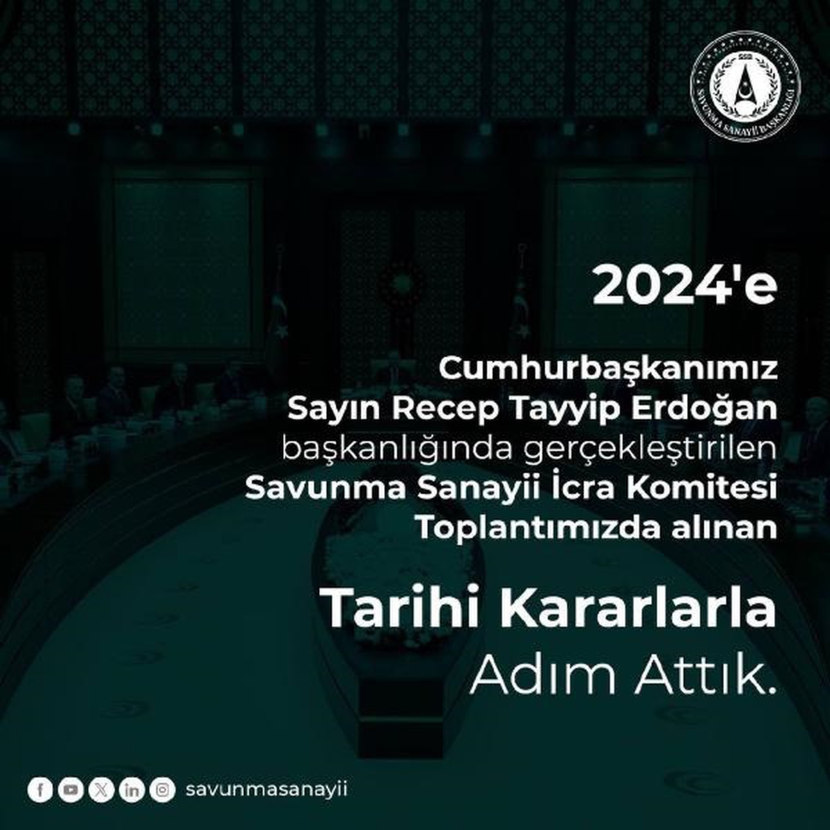 Cumhurbaşkanlığı Savunma Sanayii Başkanı: Milli teknolojiler seri üretimlerle hüküm sürecek