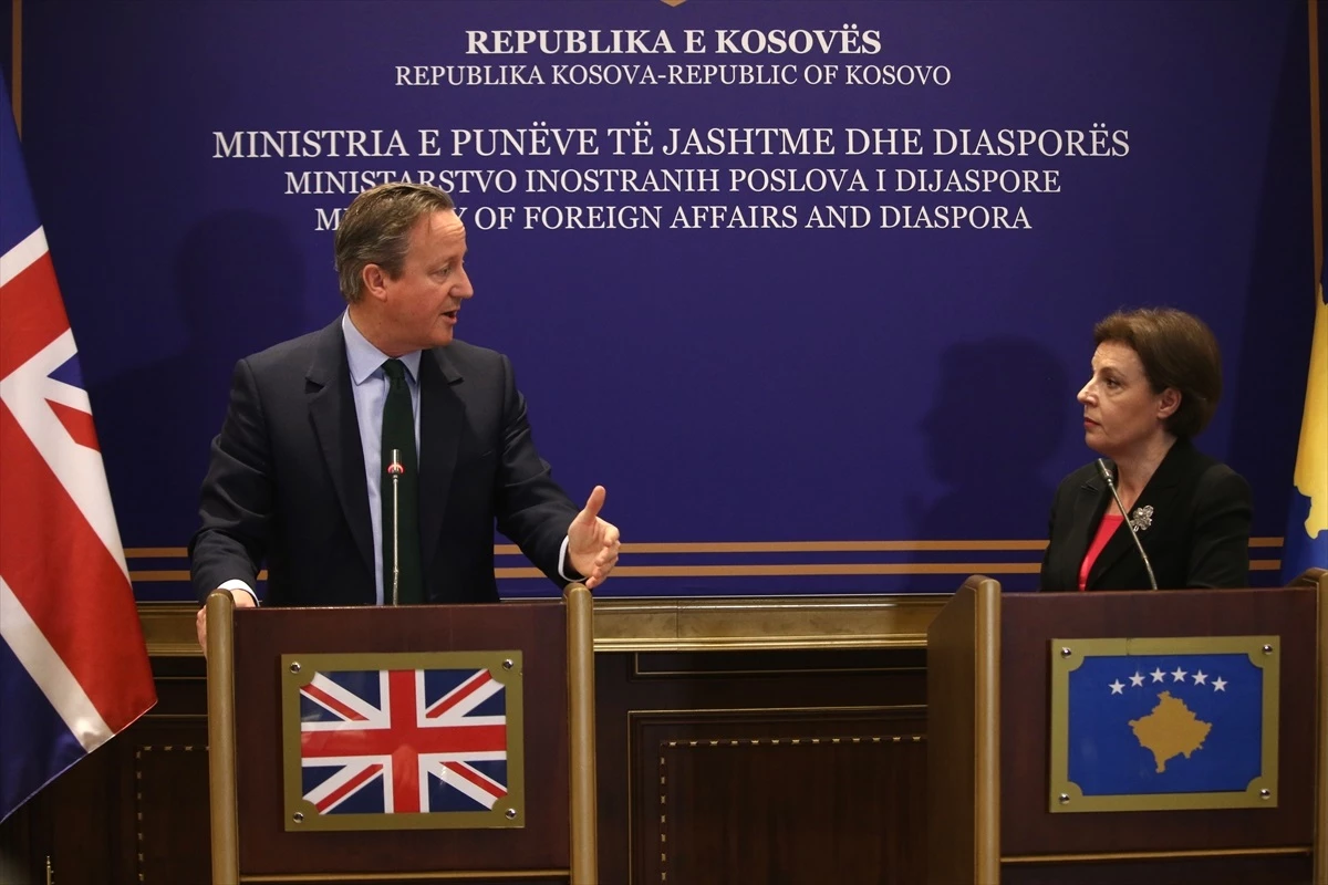 İngiltere, Kosova\'nın bağımsızlığının destekçisi olduğunu söyledi