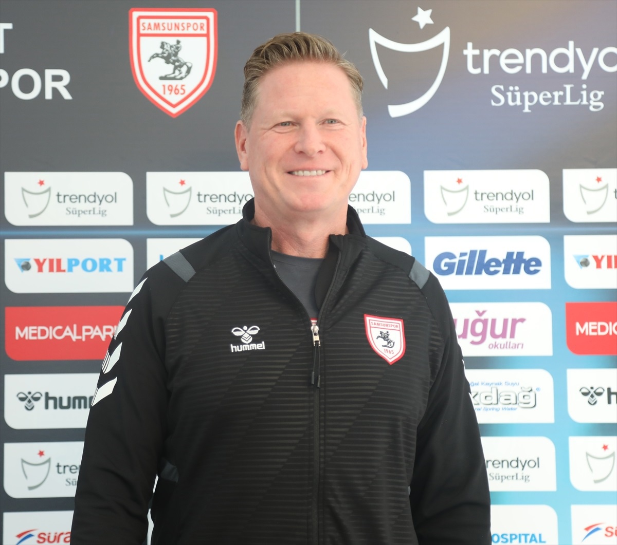 Yılport Samsunspor Teknik Direktörü Markus Gisdol: Her maçtan puan almak istiyoruz