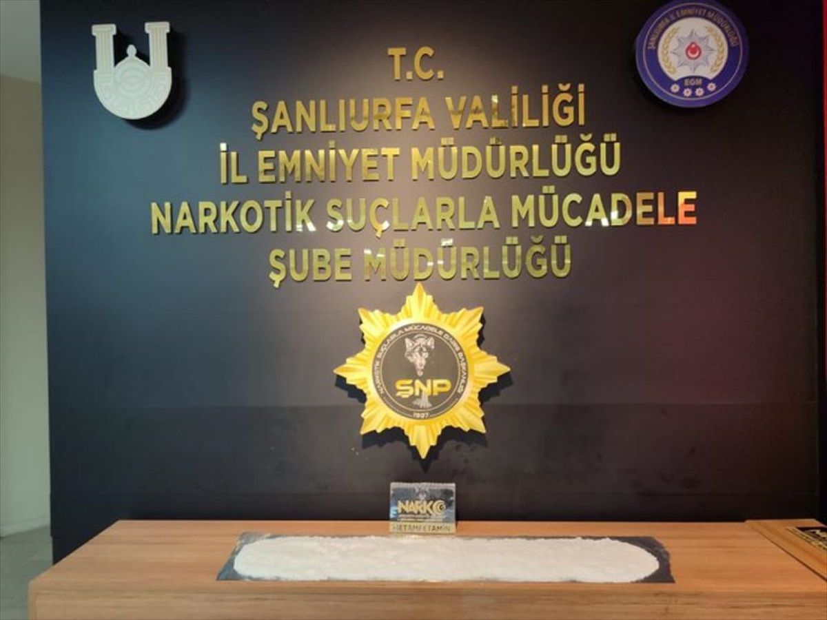 Şanlıurfa\'da 3 kilogram sentetik uyuşturucu ele geçirildi, 1 şüpheli gözaltına alındı