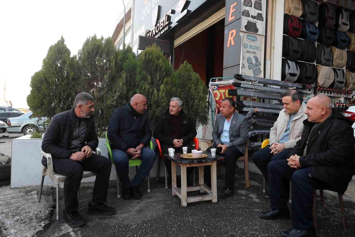 Şahinbey Belediye Başkanı Mehmet Tahmazoğlu, Esnafla Buluştu