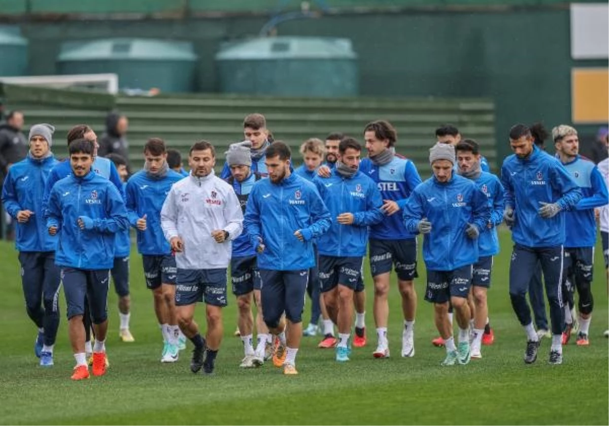 Trabzonspor, Ankaragücü maçı için hazırlıklarını sürdürüyor