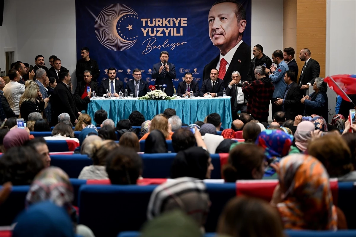 Adalet Bakanı Yılmaz Tunç: Türkiye Yüzyılı\'na Demokratik Bir Anayasa Yakışır