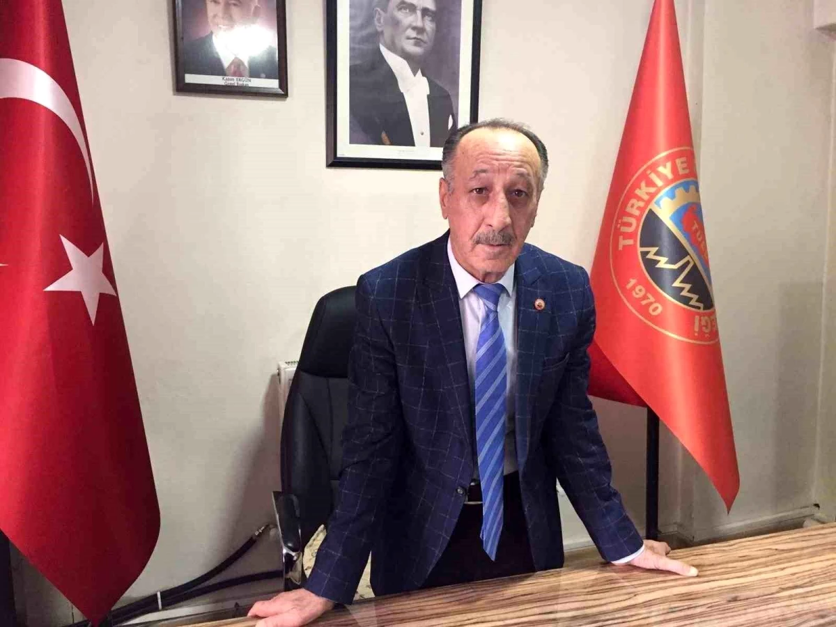 TÜED Erzurum Şube Başkanı, en düşük emekli aylığının asgari ücrete yükseltilmesini talep etti