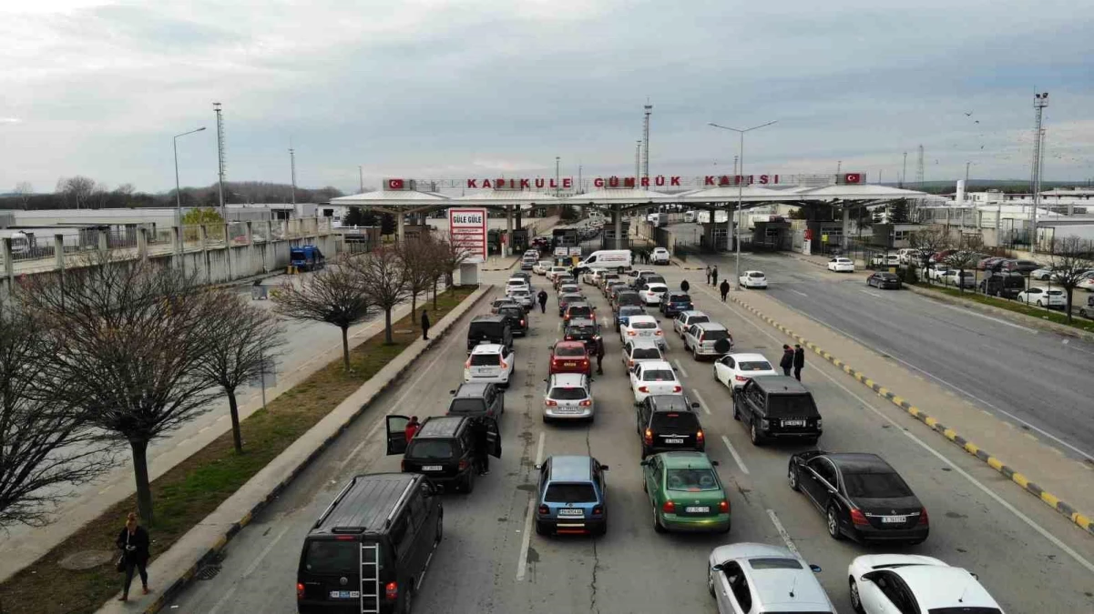 Edirne\'deki sınır kapılarında 2023 yılında 15 milyondan fazla yolcu geçişi yapıldı