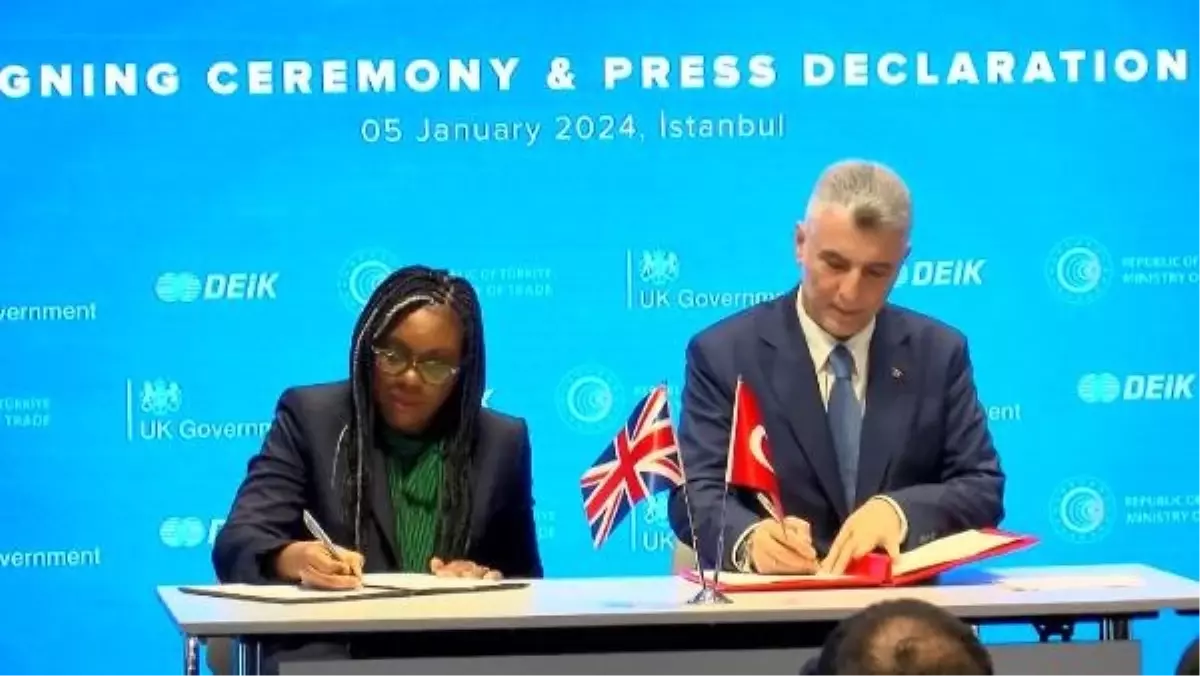 Türkiye ve Birleşik Krallık, Ticaret Anlaşması Genişletme Müzakerelerine Başlayacak