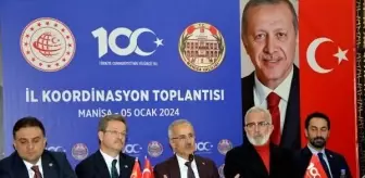 Ulaştırma ve Altyapı Bakanı Abdulkadir Uraloğlu, Manisa'da incelemelerde bulundu