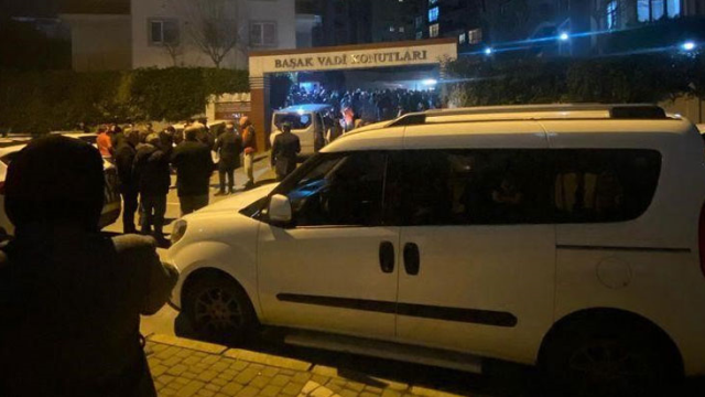 Başakşehir'de lüks sitede iş insanına silahlı saldırı