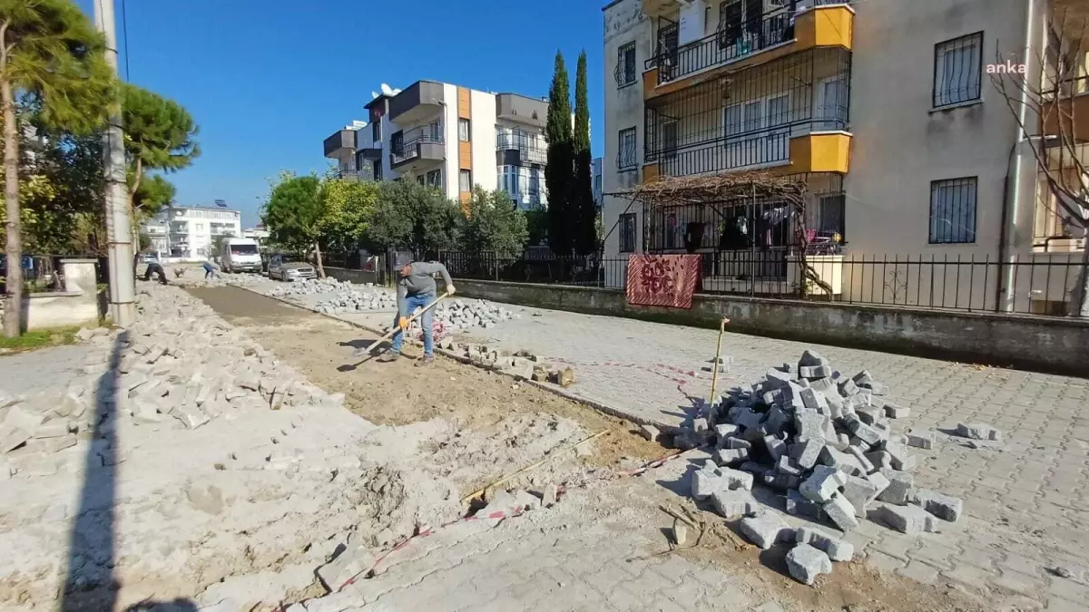 Germencik Belediyesi Yol ve Temizlik Çalışmalarına Devam Ediyor