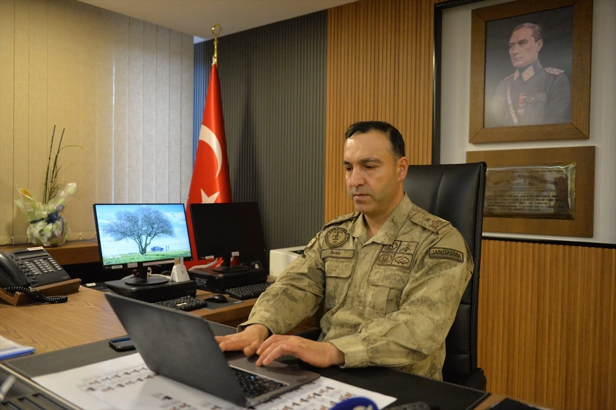Kahramanmaraş İl Jandarma Komutanı Tuğgeneral Gökhan İnan, \'Yılın Kareleri\' oylamasına katıldı