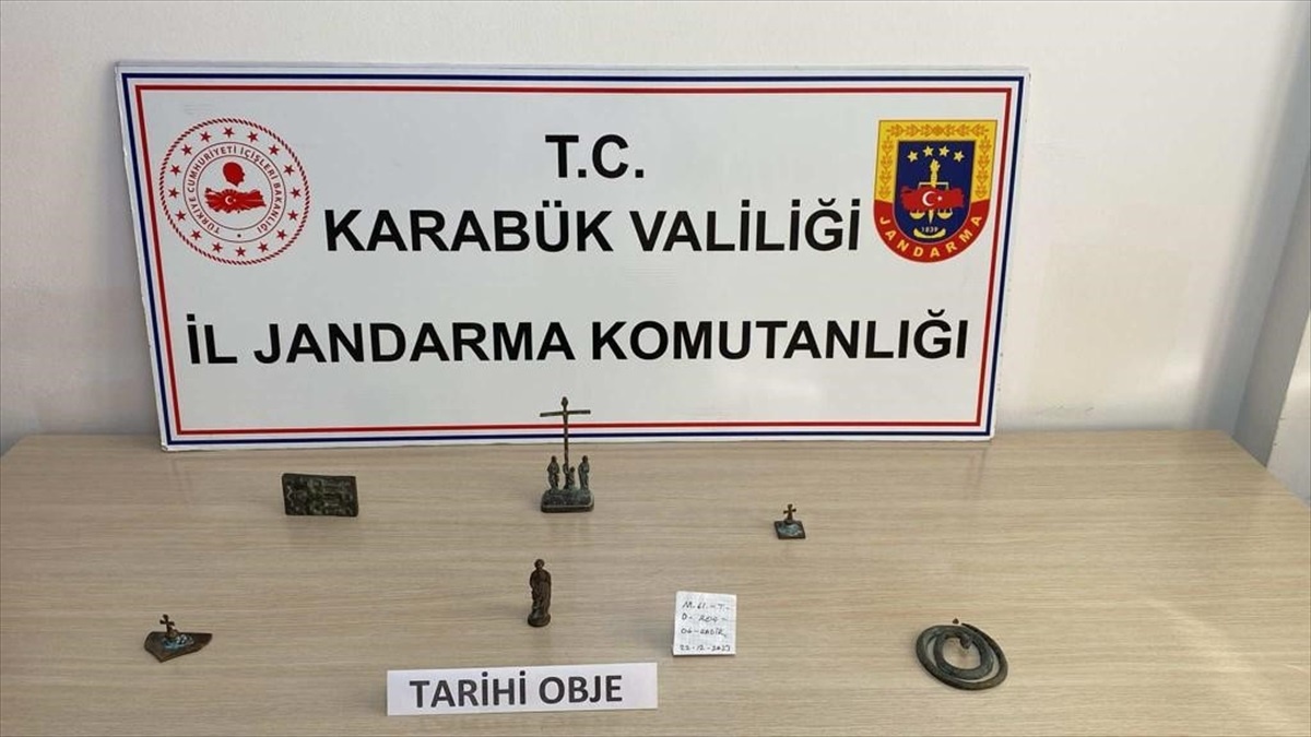Karabük\'te Tarihi Eser Operasyonu: 6 Obje Ele Geçirildi, 1 Şüpheli Gözaltına Alındı