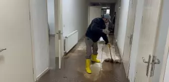 Ordu'nun Kabataş ilçesinde şiddetli yağışlar ve dolu etkili oldu