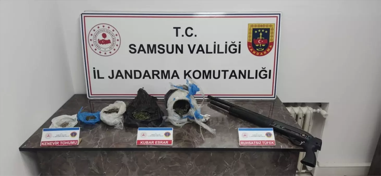 Samsun\'da uyuşturucu operasyonunda bir zanlı yakalandı