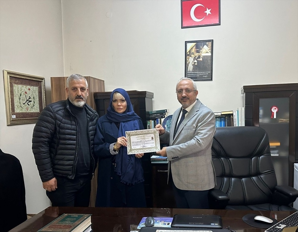 Ukrayna Vatandaşı Şanlıurfa\'da Müslüman Oldu