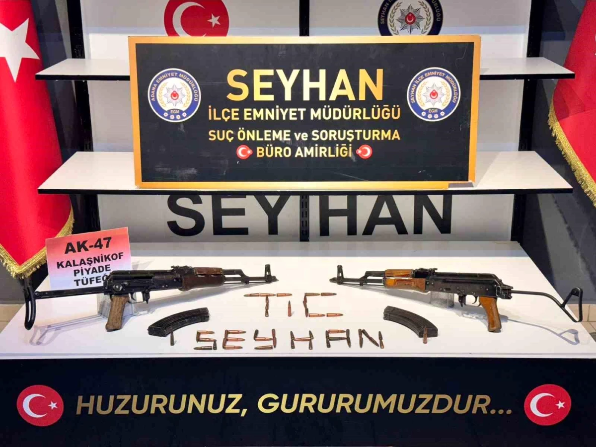 Adana\'da Uzun Namlulu Silahla Dama Kaçan Şahıslar Yakalandı