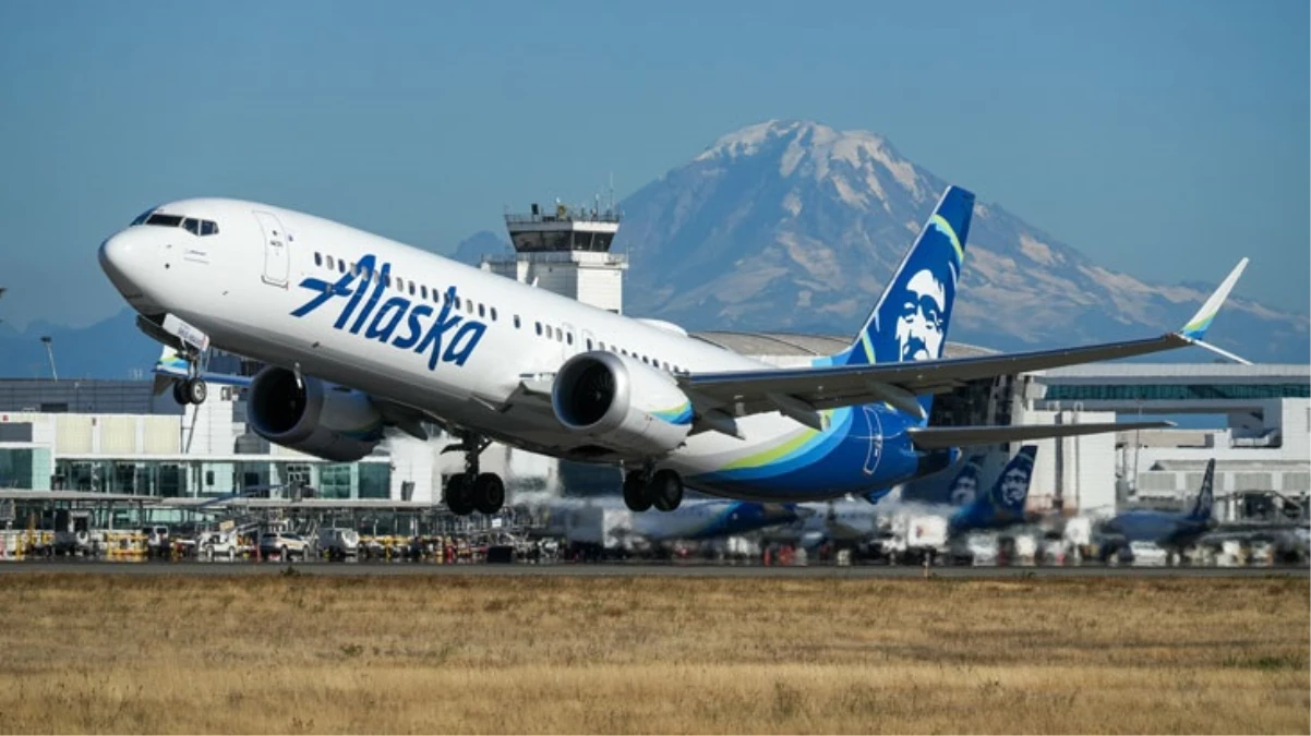 Alaska Hava Yolları, filosundaki Boeing 737-MAX 9 uçaklarını yere indirdi
