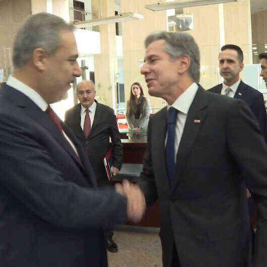 Bakan Fidan, ADB'li mevkidaşı Blinken ile İstanbul'da bir araya geldi Bakan Fidan, ADB'li mevkidaşı Blinken ile İstanbul'da bir araya geldi