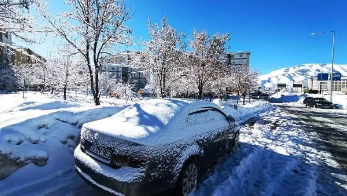 Bitlis\'te Kar Yağışı Nedeniyle 60 Köy Yolu Ulaşıma Kapandı